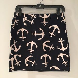 J.Crew Anchor Skirt